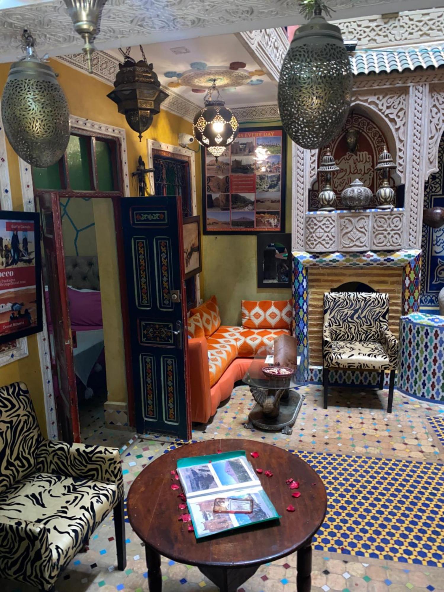 Riad Jennah Rouge Marrakesh Exterior photo